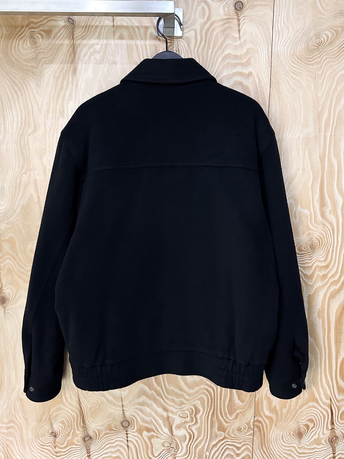 레드옥스 90‘s 레더 디테일 울 자켓 상품이미지3