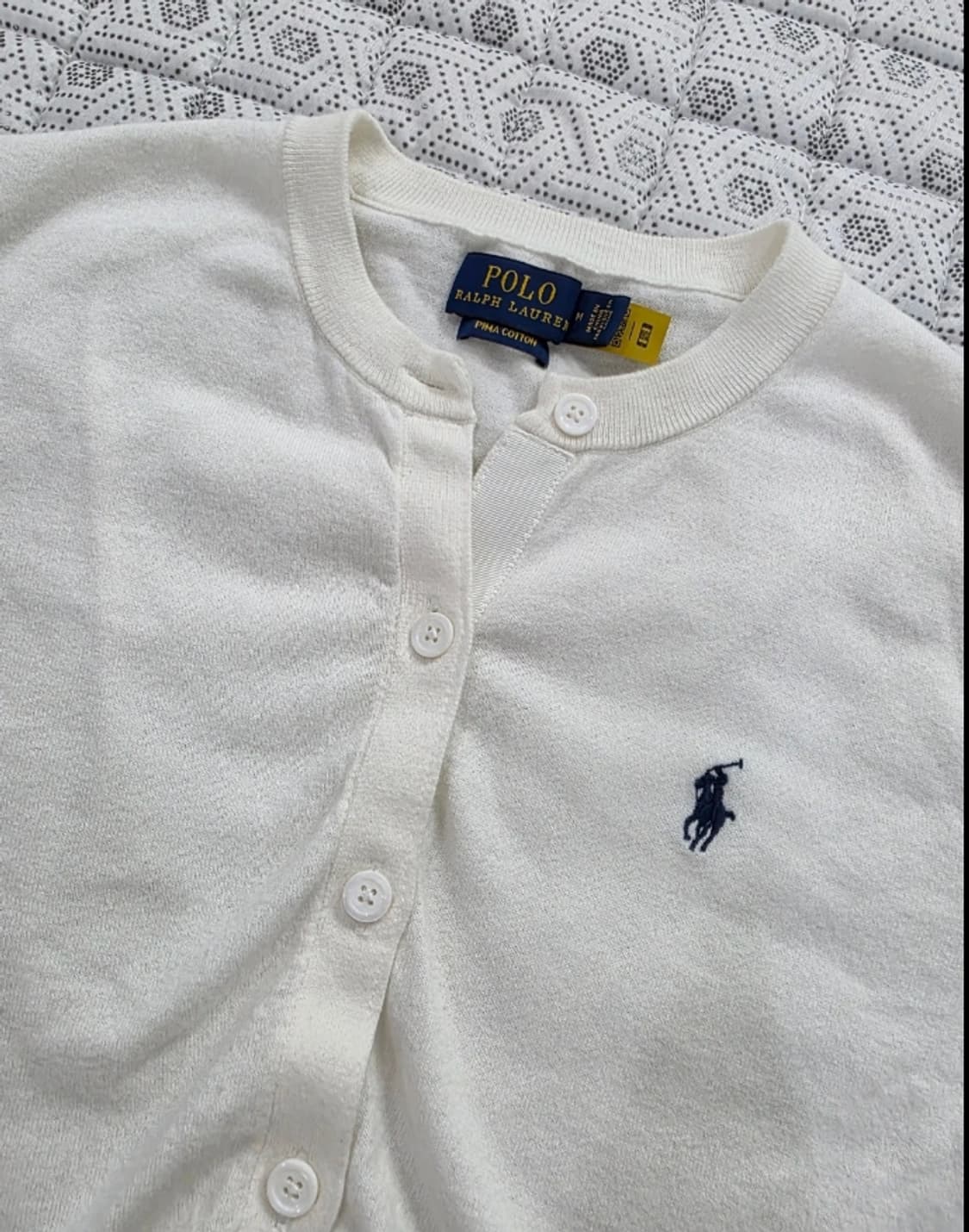 폴로 랄프로렌 피마 코튼 가디건 신형 ~55 상품이미지2
