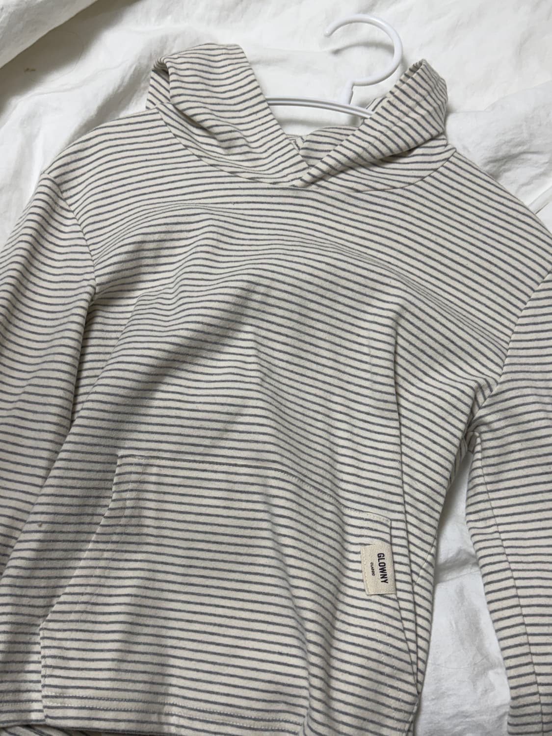 글로니 클래식 스트라이프 후드 L 상품이미지2