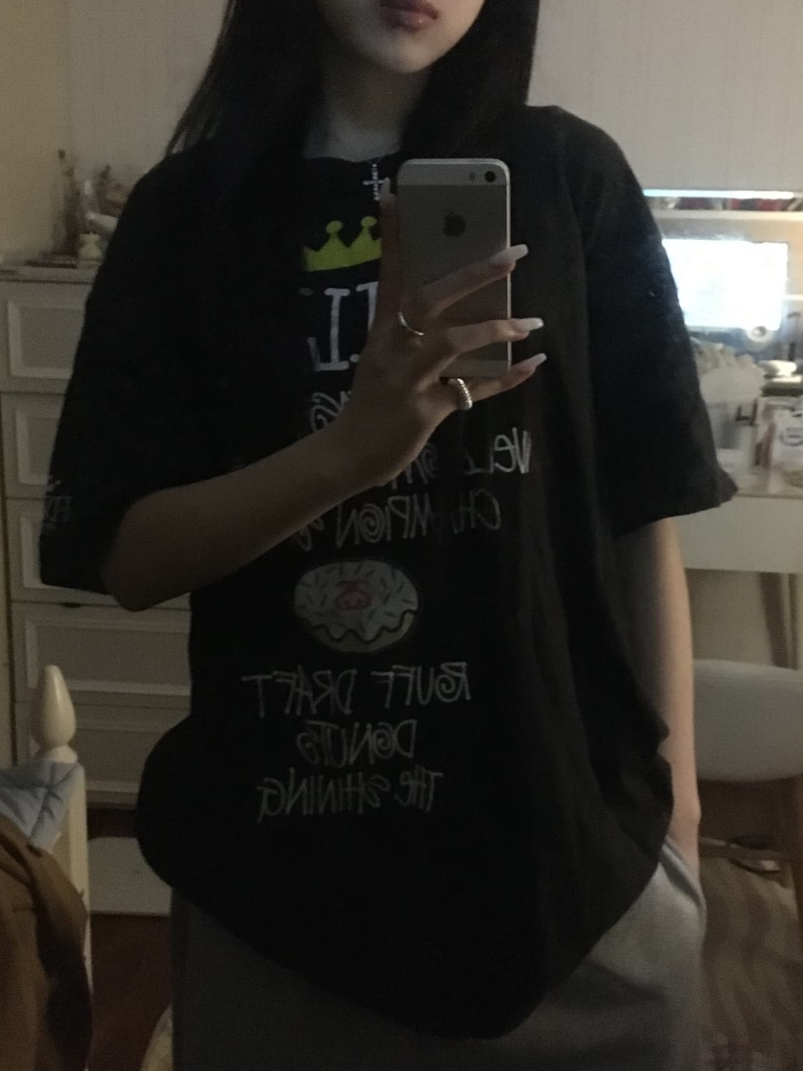 빈티지 스투시x제이딜라 추모 티셔츠 상품이미지1