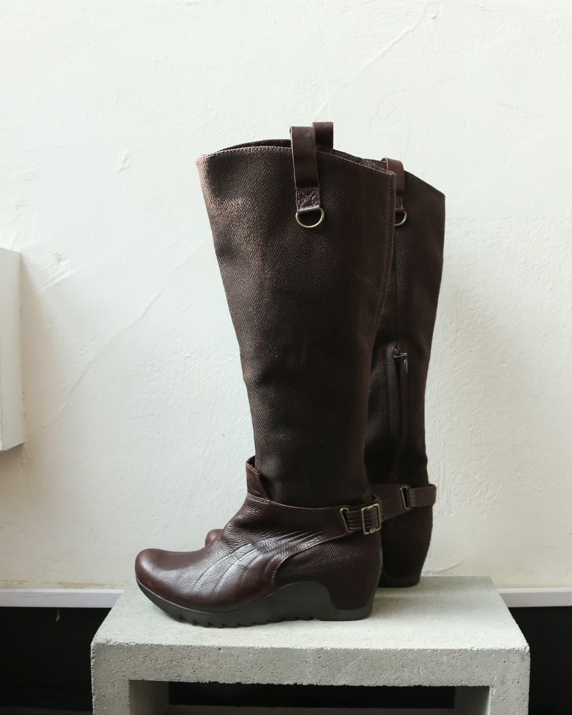  PUMA 레더 롱부츠 상품이미지2