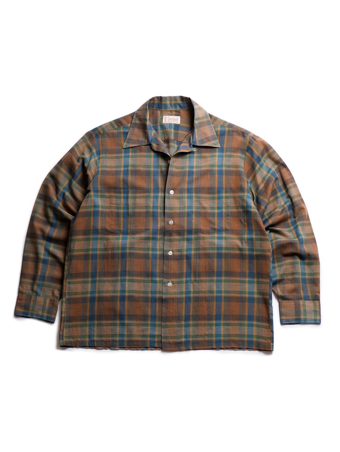 70’s Towncraft Open Collar Shirt 상품이미지1