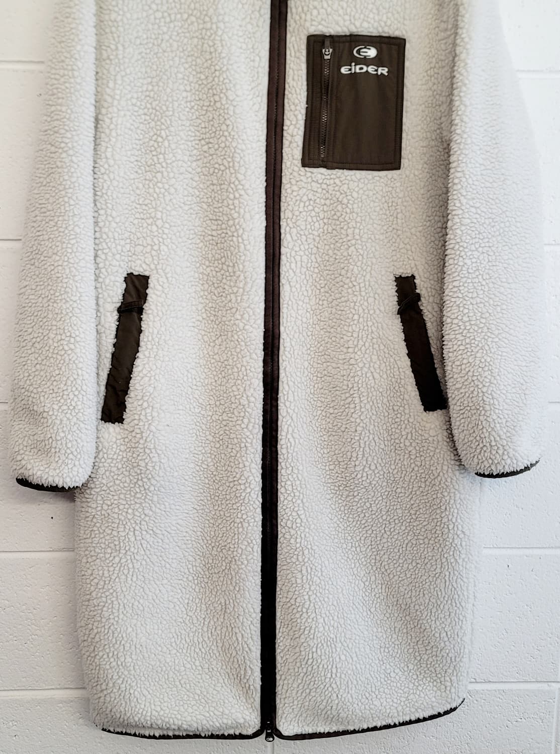 아이더(남여공용) 투웨이지퍼 후리스(뽀글이) 코트(자켓) 판매 상품이미지5