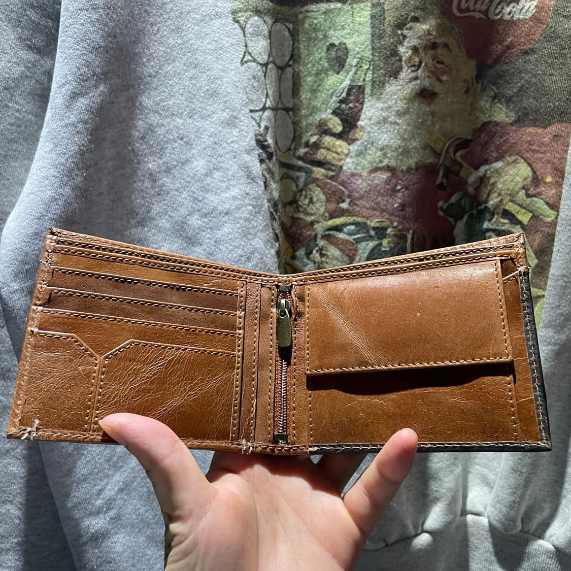 Levis 리바이스 레더 반지갑 상품이미지3