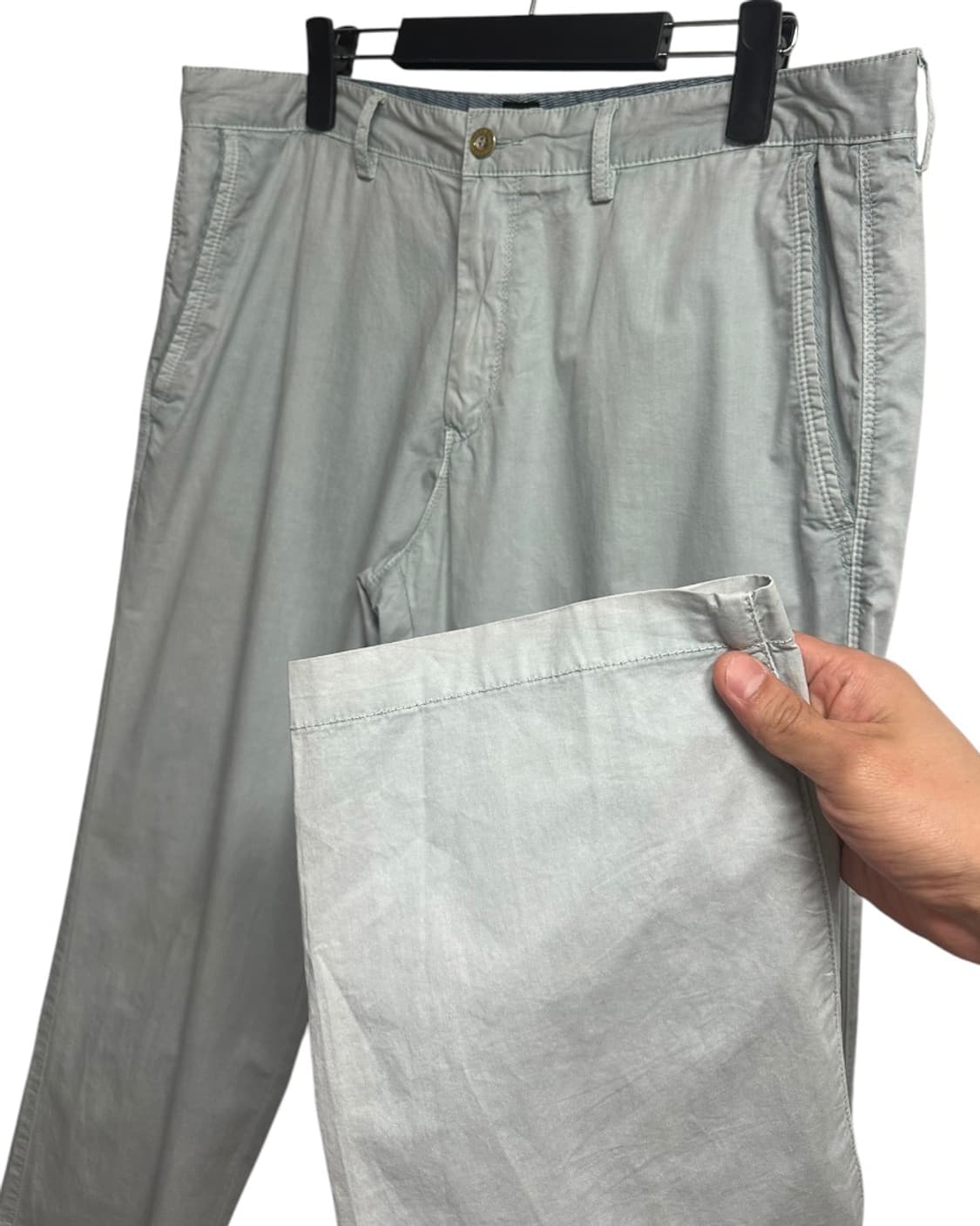 보스(hugo boss)레귤러핏 여름 코튼 치노 팬츠 34size 상품이미지3