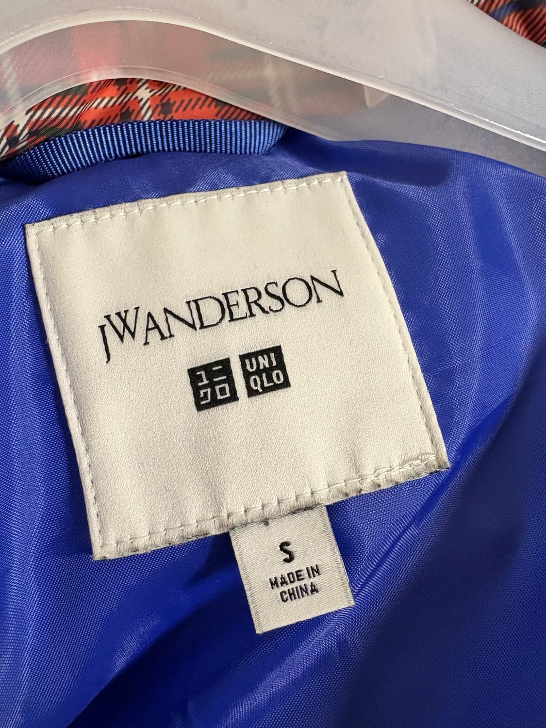 JW앤더슨 체크패딩 유니클로  상품이미지3