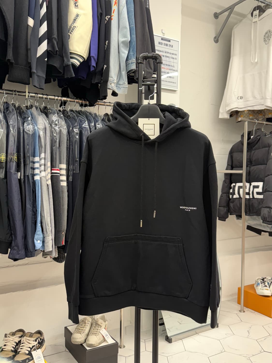 [48] 우영미 튤립 플라워 후드티 상품이미지2