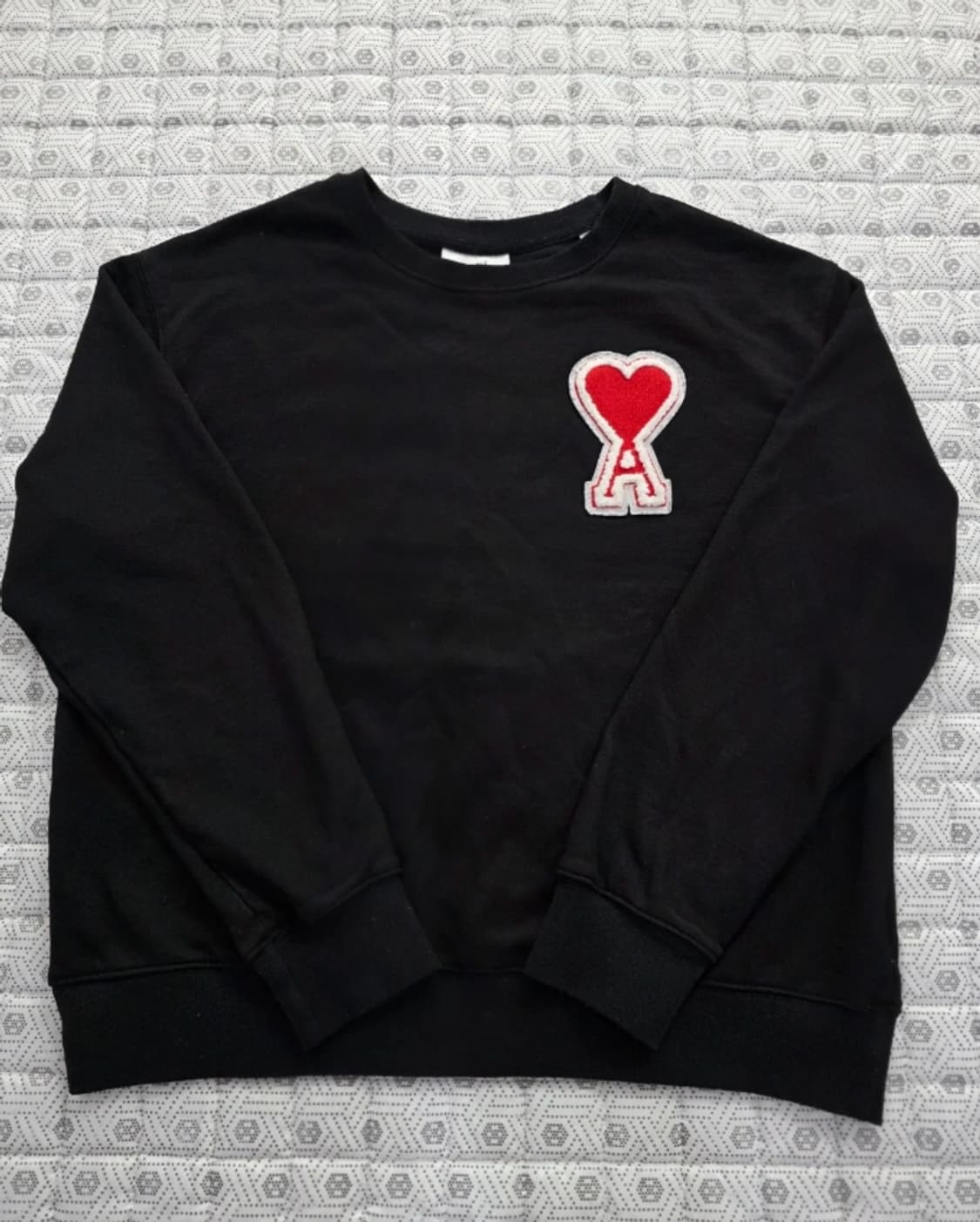 아미 하트 로고 맨투맨 105 상품이미지1