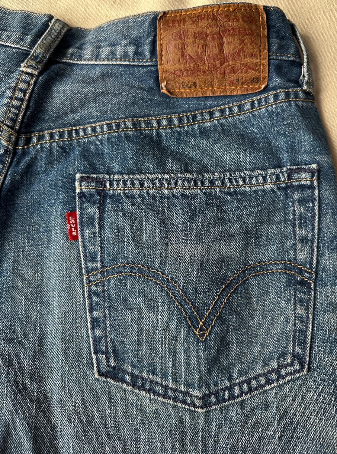 리바이스 604 스트레이트 데님 W32 세미스트레이트 상품이미지6