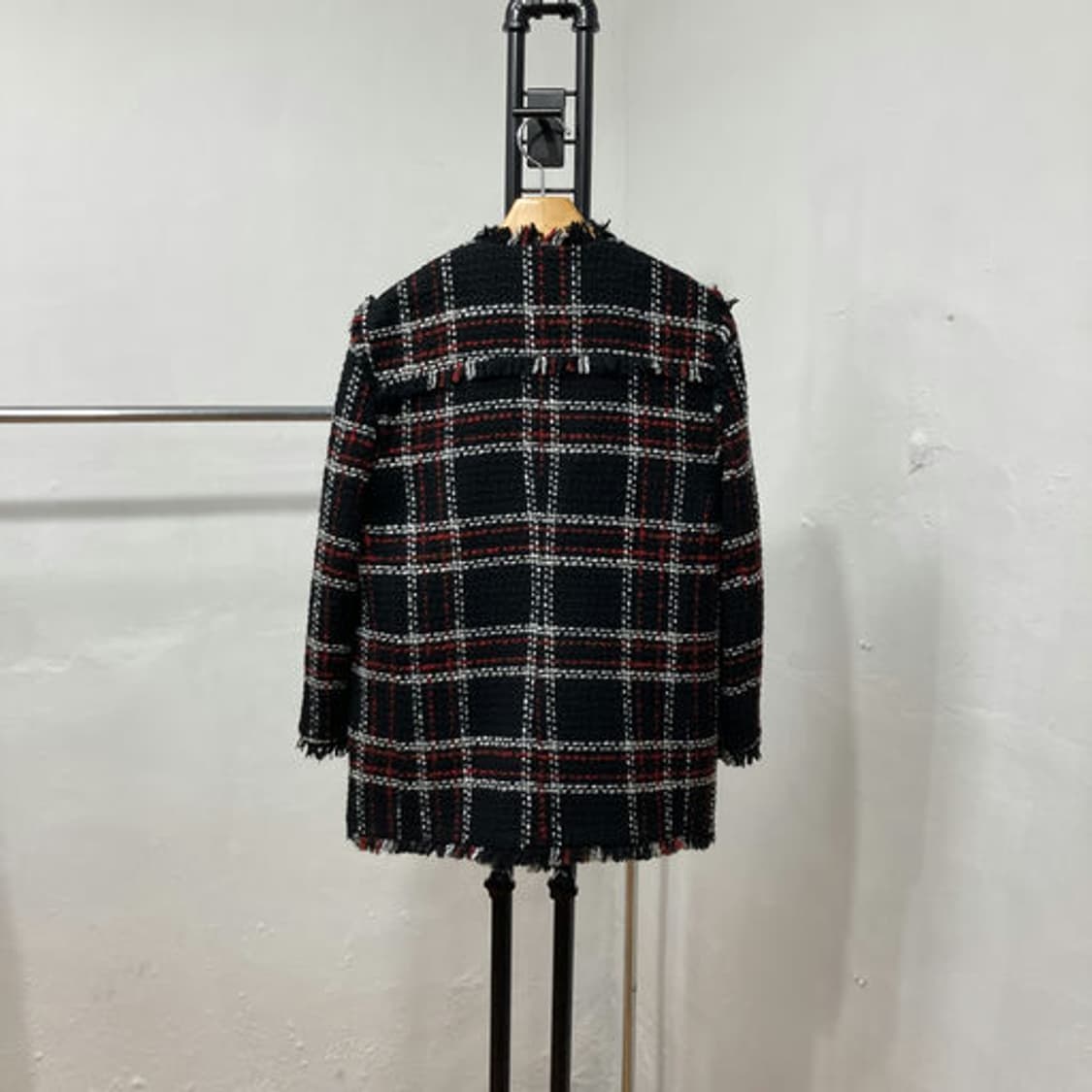 MSGM 컨템포러리 프린지 디테일 트위드 자켓 상품이미지2