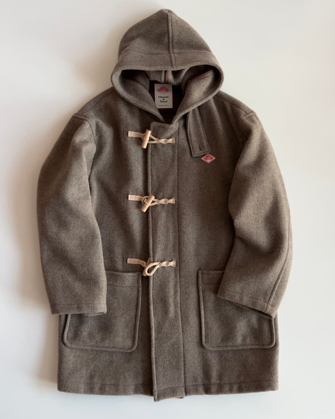 단톤 후드 더플코트 40 105정도  상품이미지1