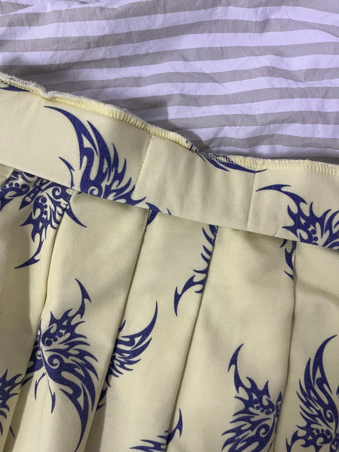Lemon pleats sweat skirts 상품이미지5