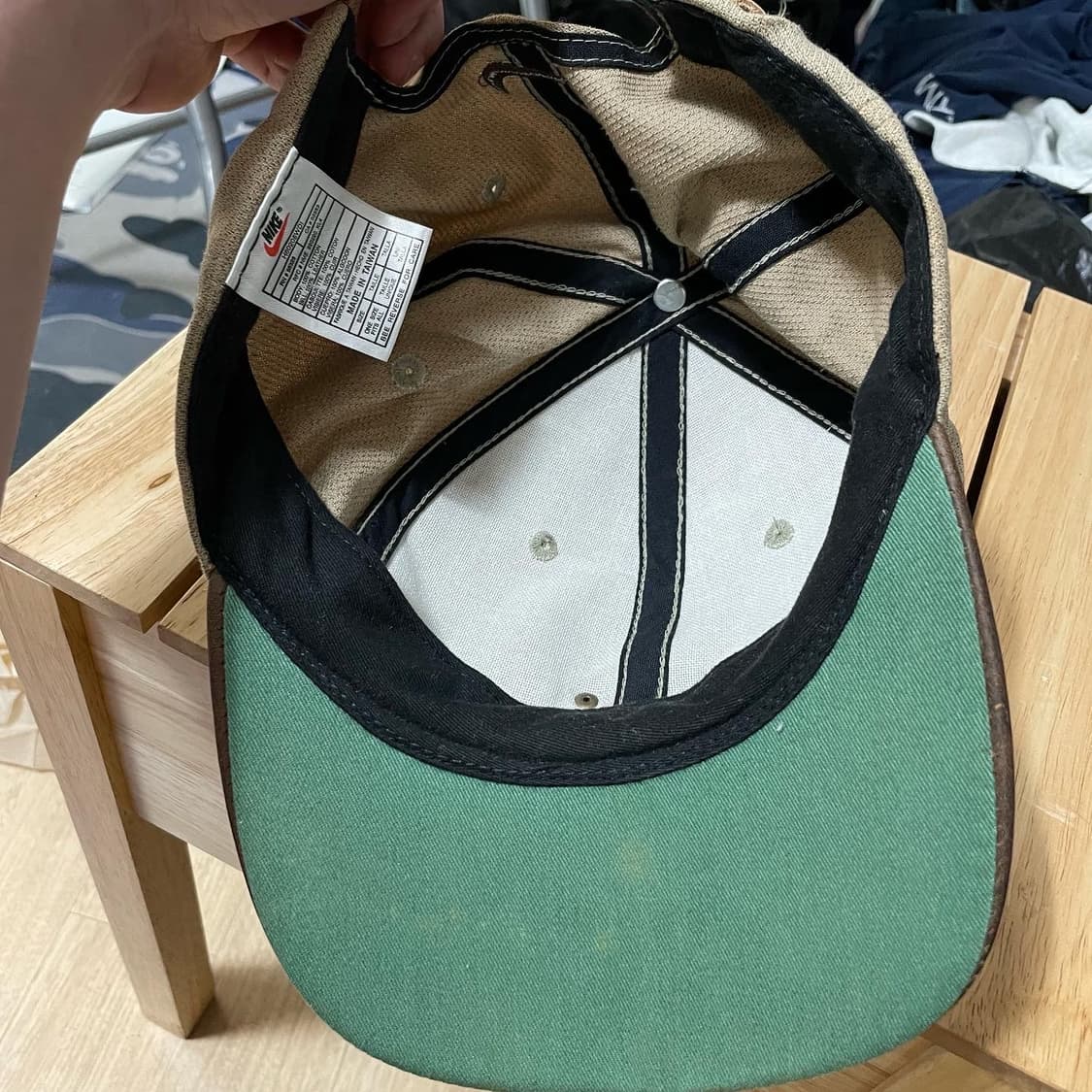 1990s 나이키 가죽챙 캡 상품이미지7