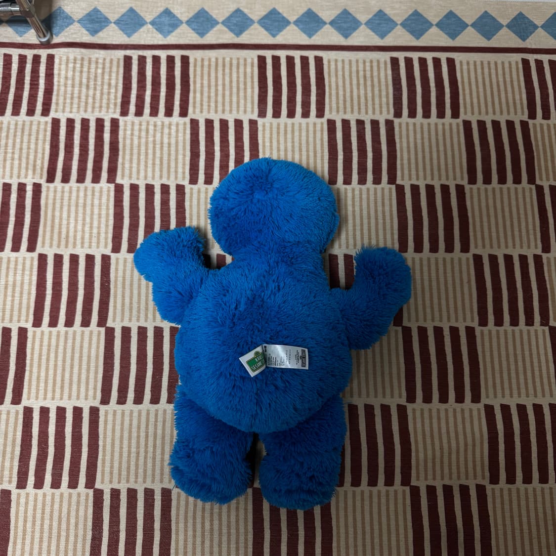 KAWS 카우스 세서미 쿠키몬스터 인형 블루 상품이미지2