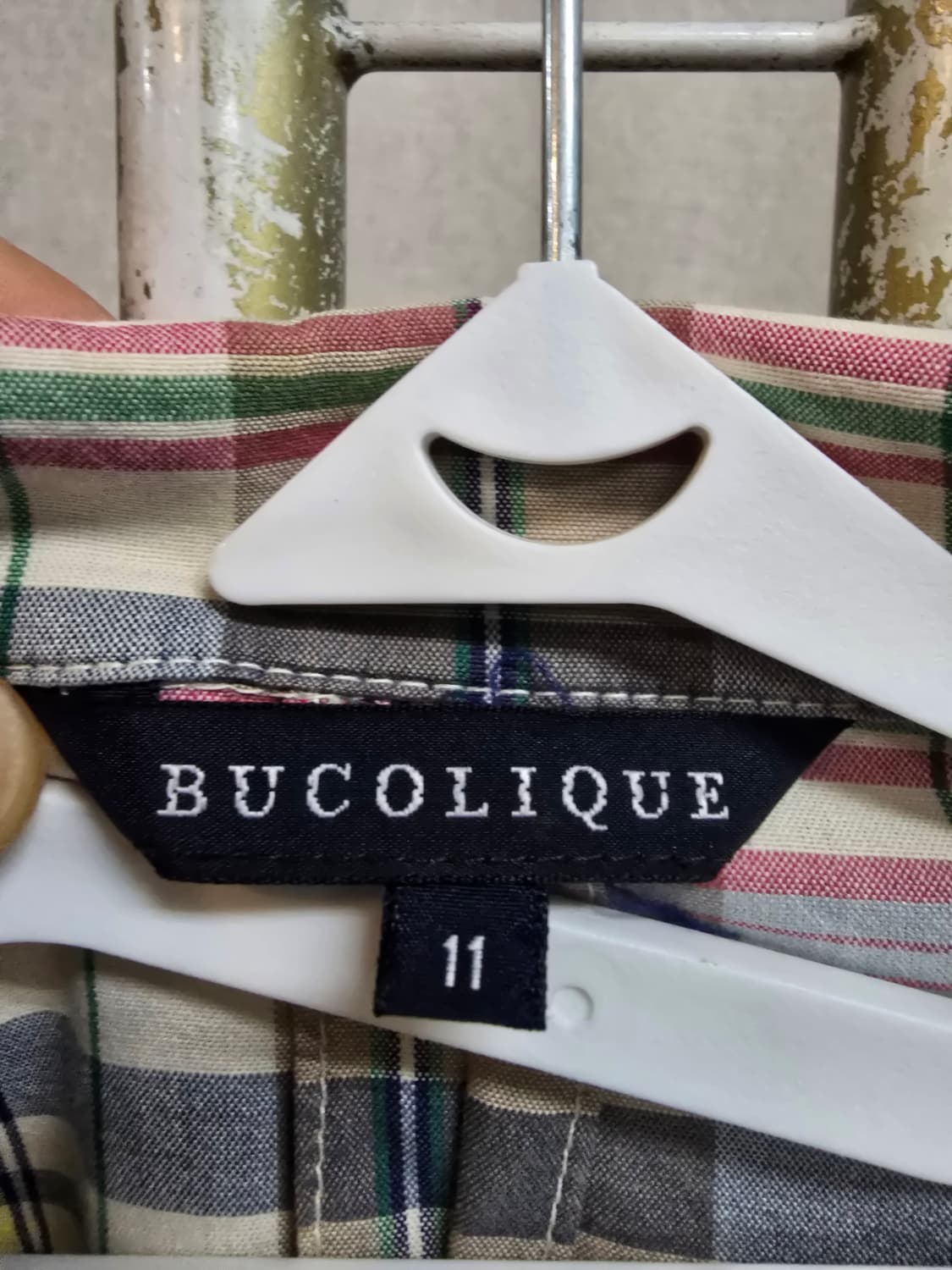 BUCOLIQUE 체크롱 원피스  상품이미지6