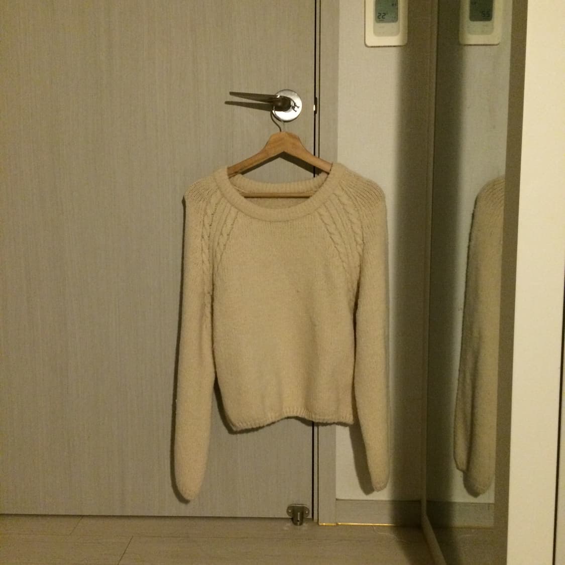 빈티지 아이보리 니트 상품이미지7