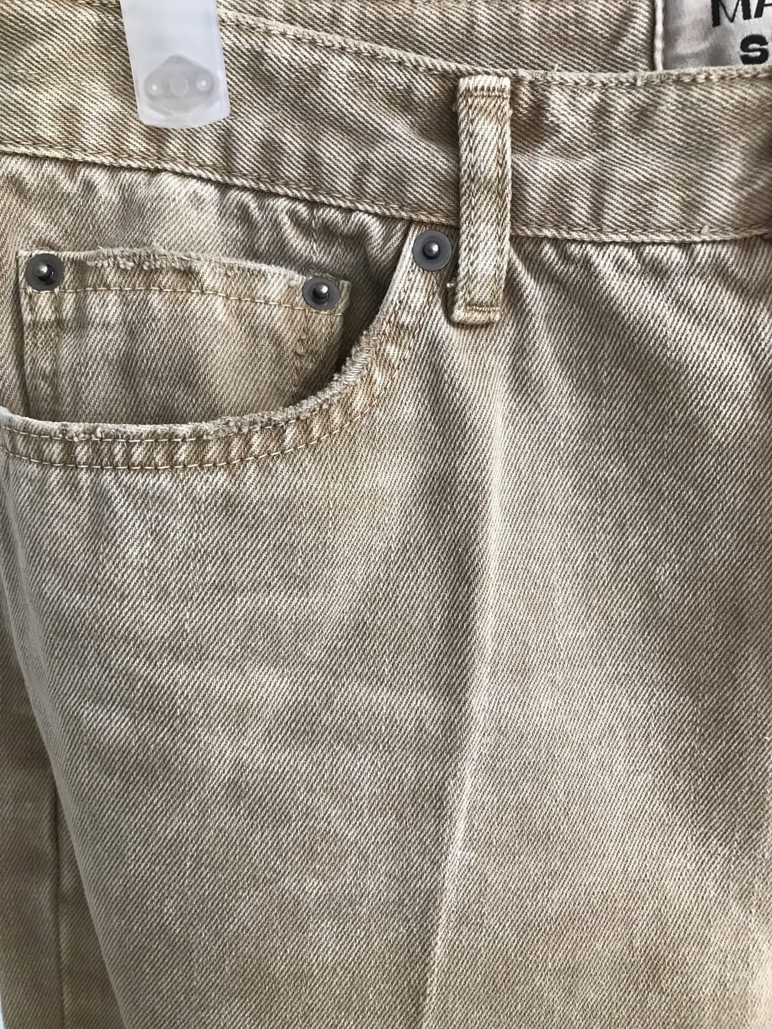 마지셔우드 데님팬츠 SNOW WASHED BOOTSCUT DENIM 상품이미지7