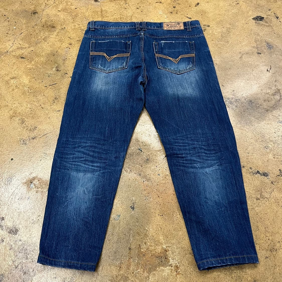[정품/36] 디젤 데님 청바지 진청 b15 상품이미지3