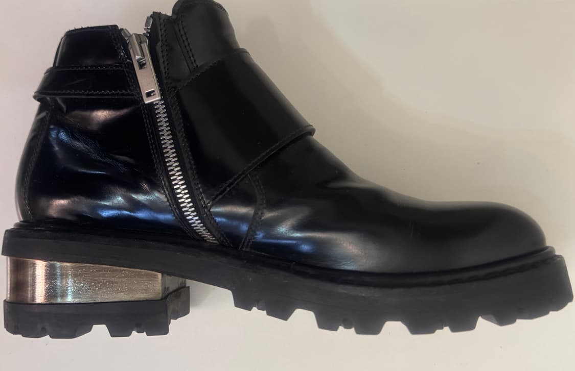 masion margiela  페이턴트 컴벳부츠 41,1/2  상품이미지1