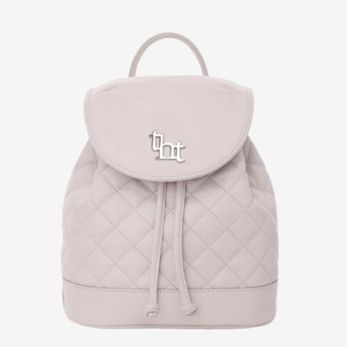 쓰리타임즈 아콘 퀼티드 백팩 핑크 상품이미지1