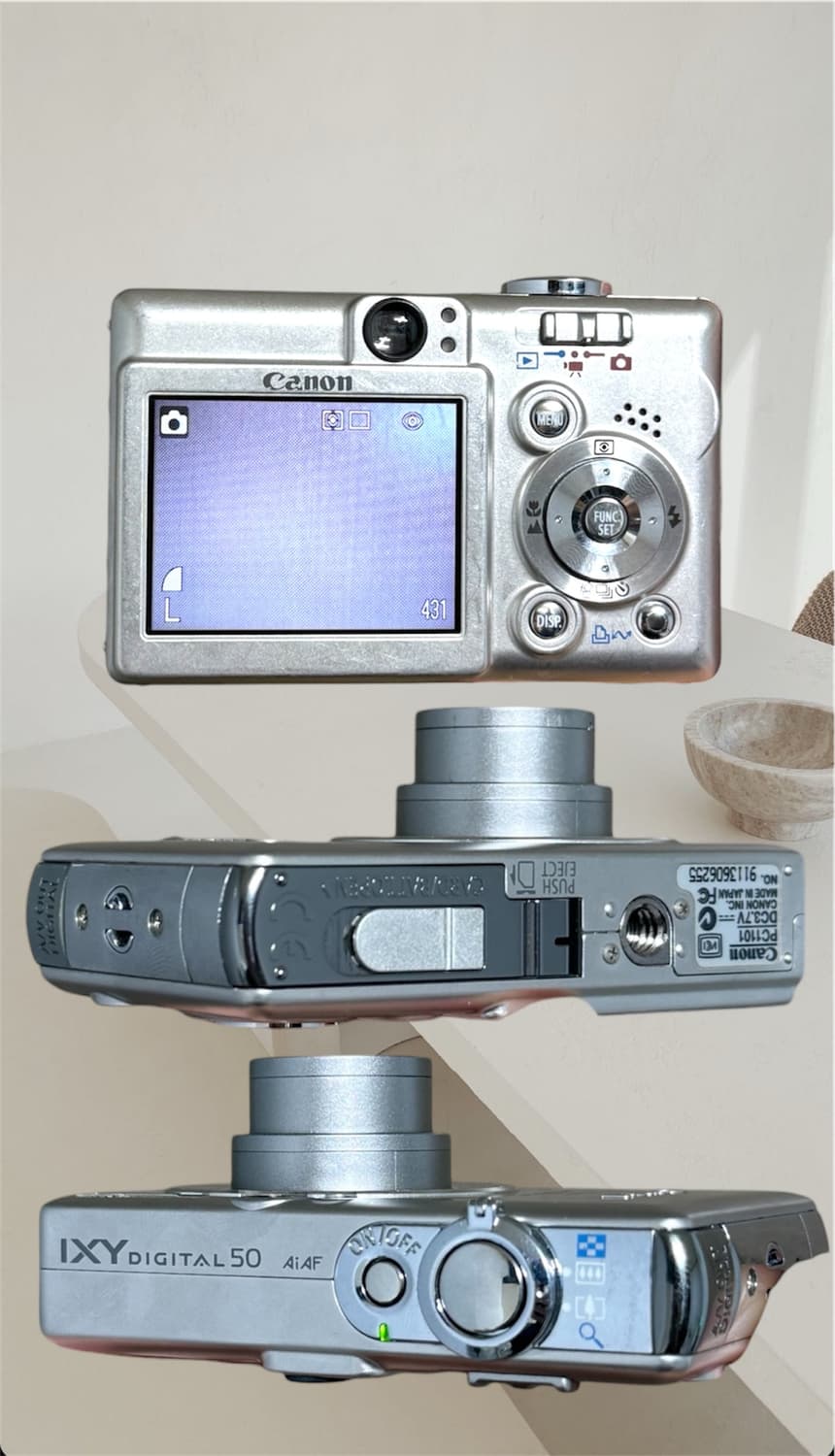 새배터리) 캐논 Ixy 50 (Ixus 40) 익서스 익시 빈티지 디카 상품이미지2