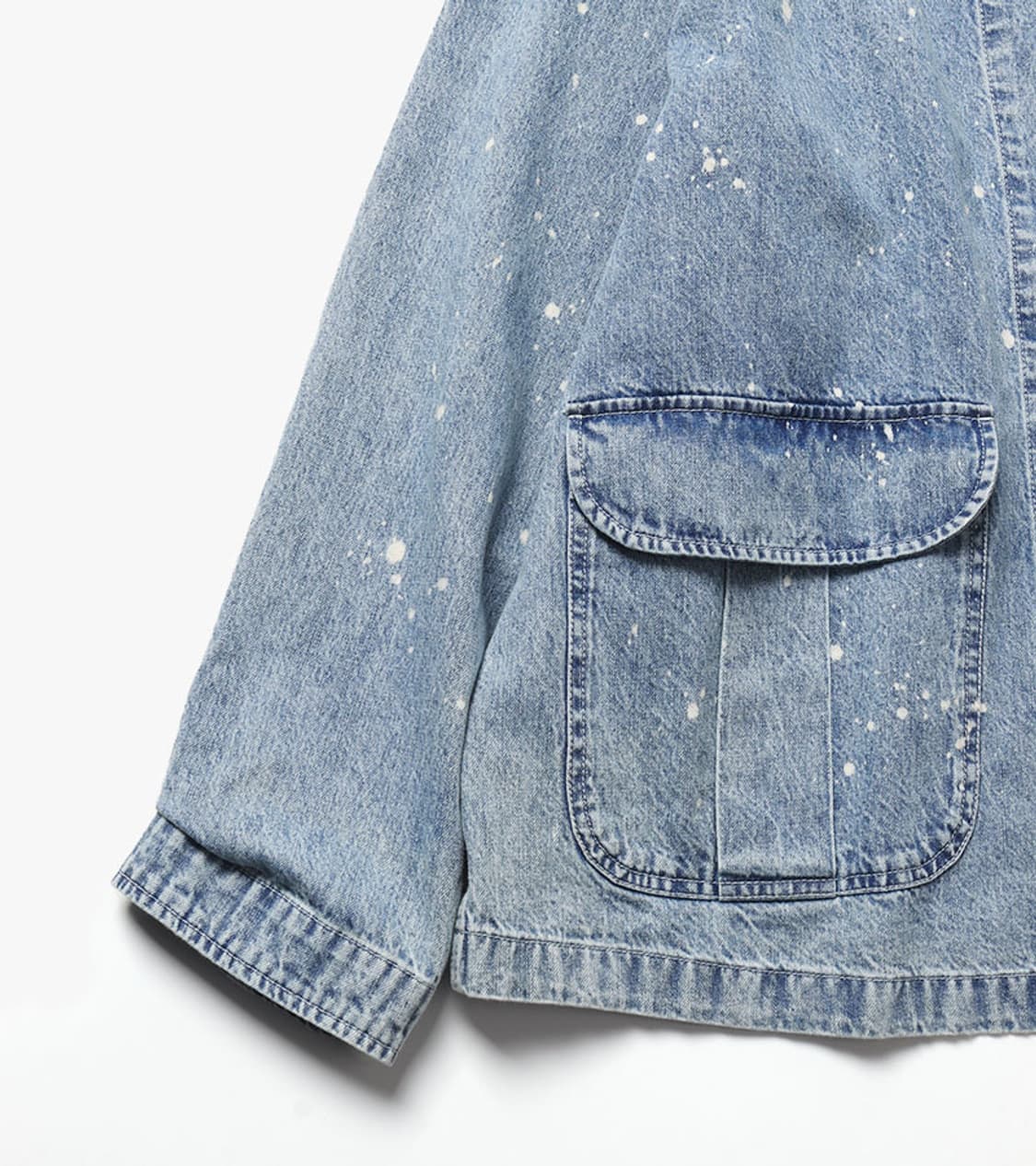 HINSON - 25SS PAINT DENIM COVERALL JK 상품이미지6