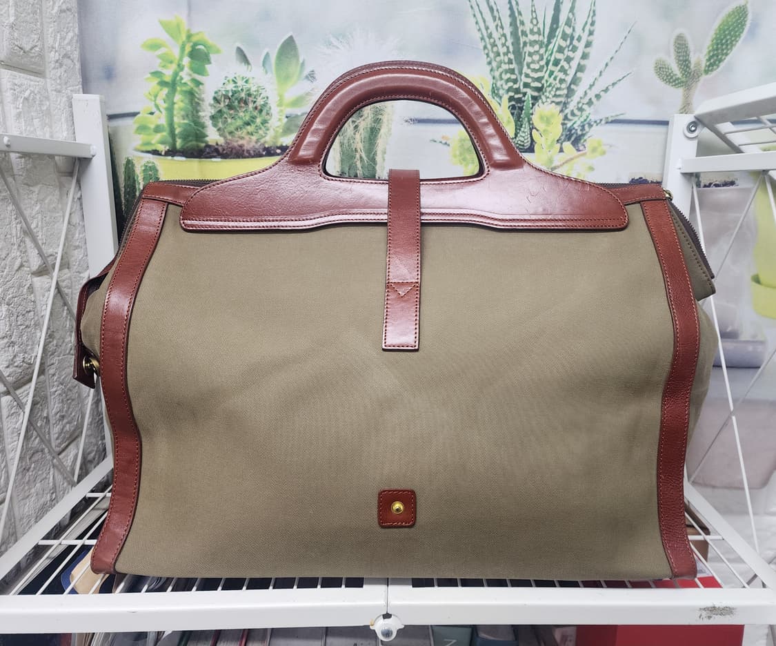 몽삭 빈티지 남성 보스턴백 캔버스 출장 여행가방 토트백 OC97 상품이미지3