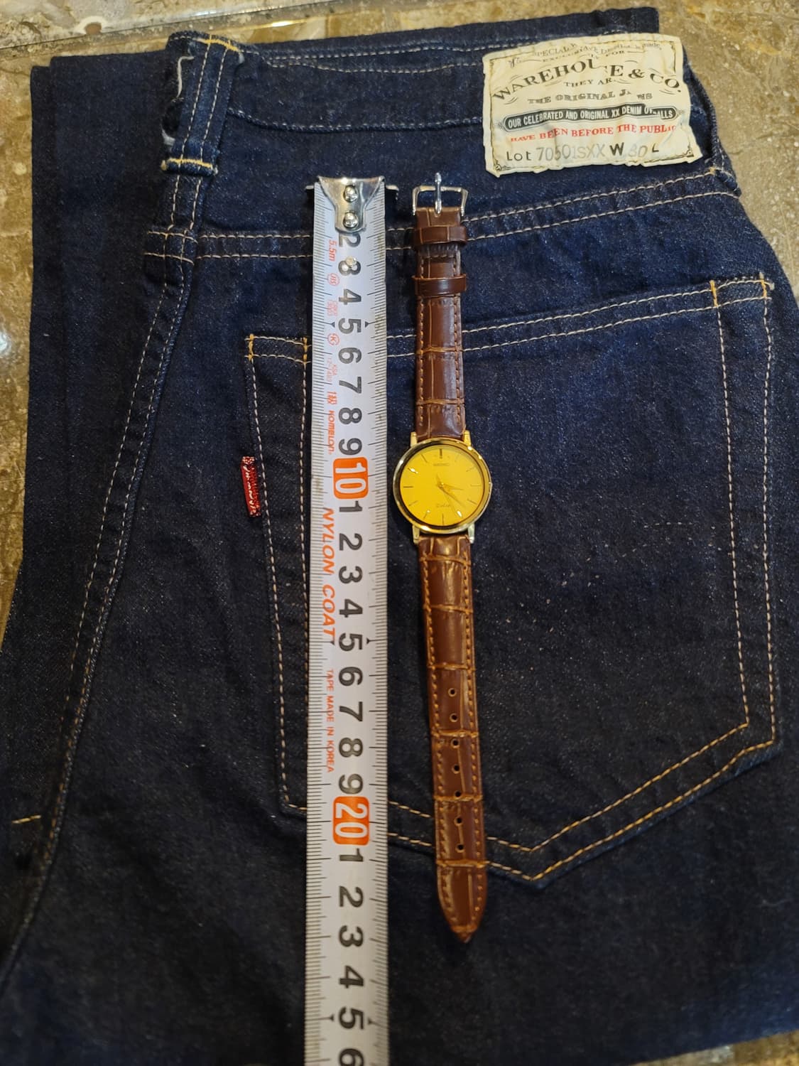 80년대 세이코 돌체 남성 금장 시계 상품이미지4