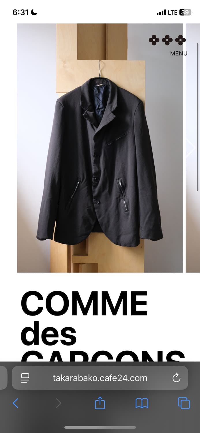Comme des garcons homme deux 블레이져 판매합니다 상품이미지1