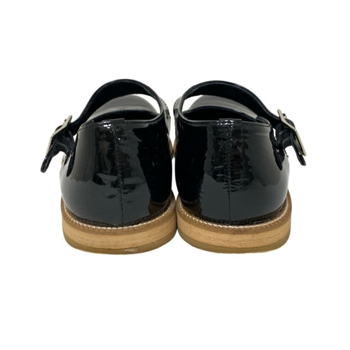 꼼데가르송 트리콧 에나멜 스트랩 플랫슈즈 상품이미지3