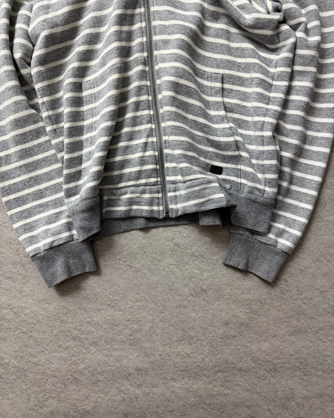 아르마니 익스체인지 스트라이프 후드집업 상품이미지4