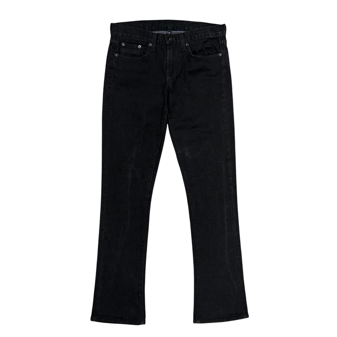 폴로 우먼스 흑청 플레어 데님팬츠(28) 상품이미지1