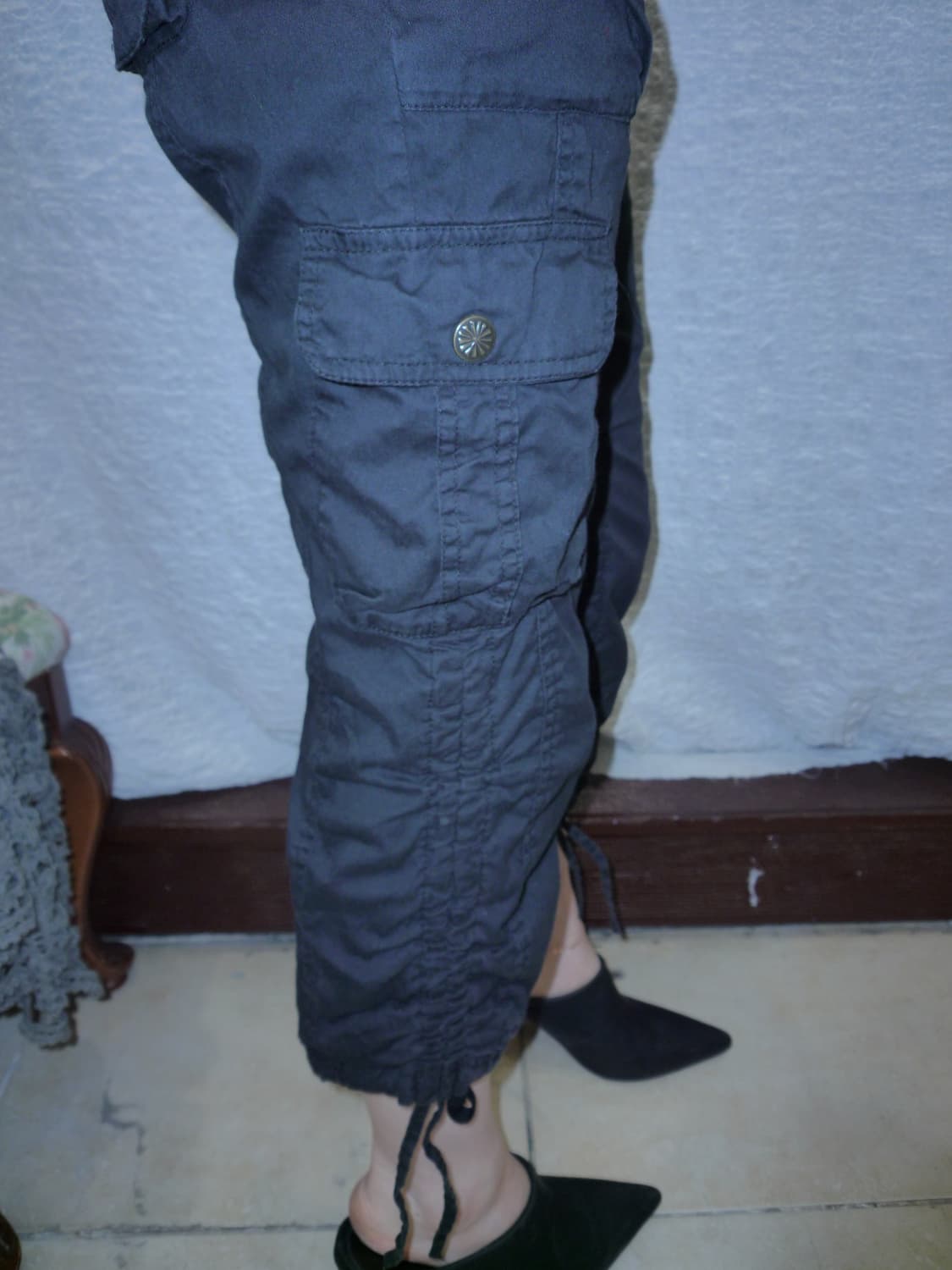 Shadow Ruched Capris 상품이미지6