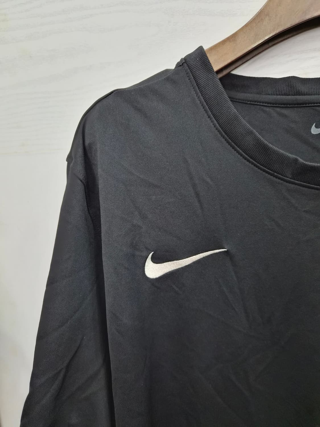 110,2XL )) NIKE 나이키 라운드넥 반팔티셔츠! 블랙&화이트~ 상품이미지3