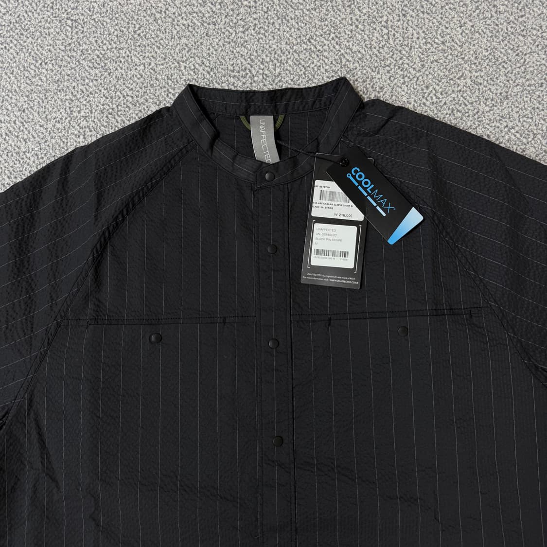 [정가 21만원 새상품] Unaffected 언어펙티트 스트라이프 셔츠 상품이미지2