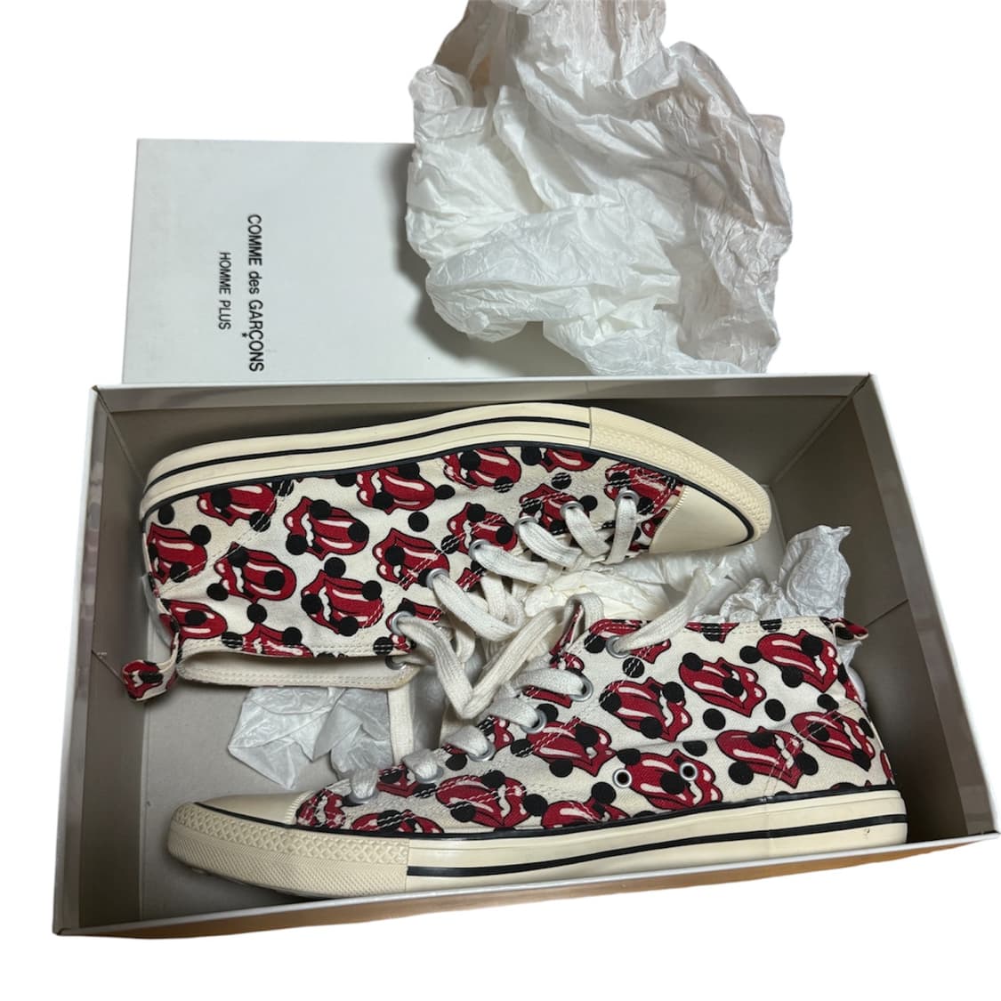 SS06 꼼데가르송 롤링스톤즈 컨버스 상품이미지1