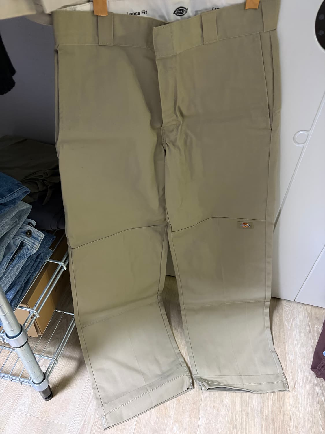 디키즈 더블니 85283 팬츠 - 카키 상품이미지4