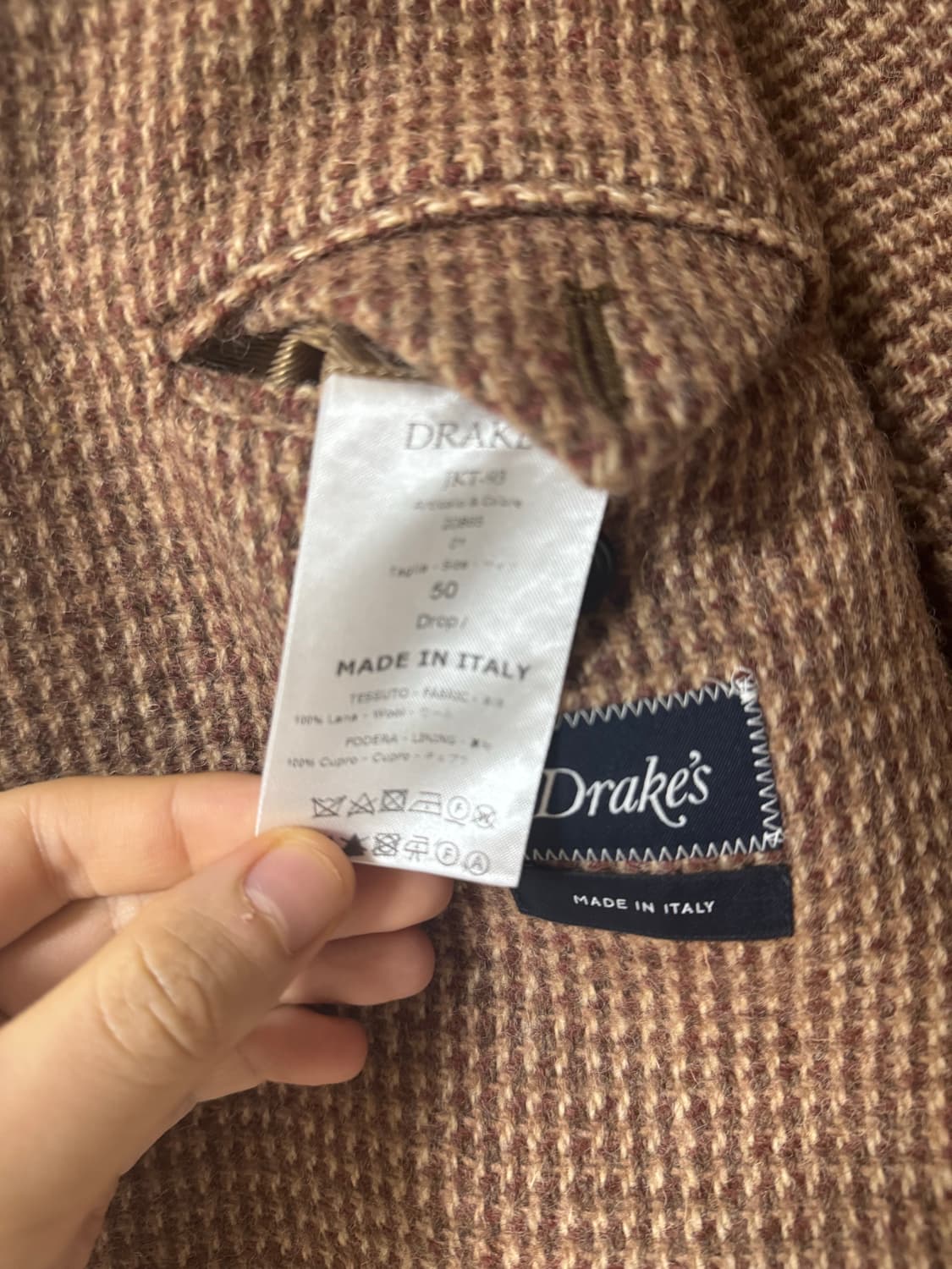 드레익스 Fawn Tuscan Tweed Jacket 50사이즈 상품이미지5
