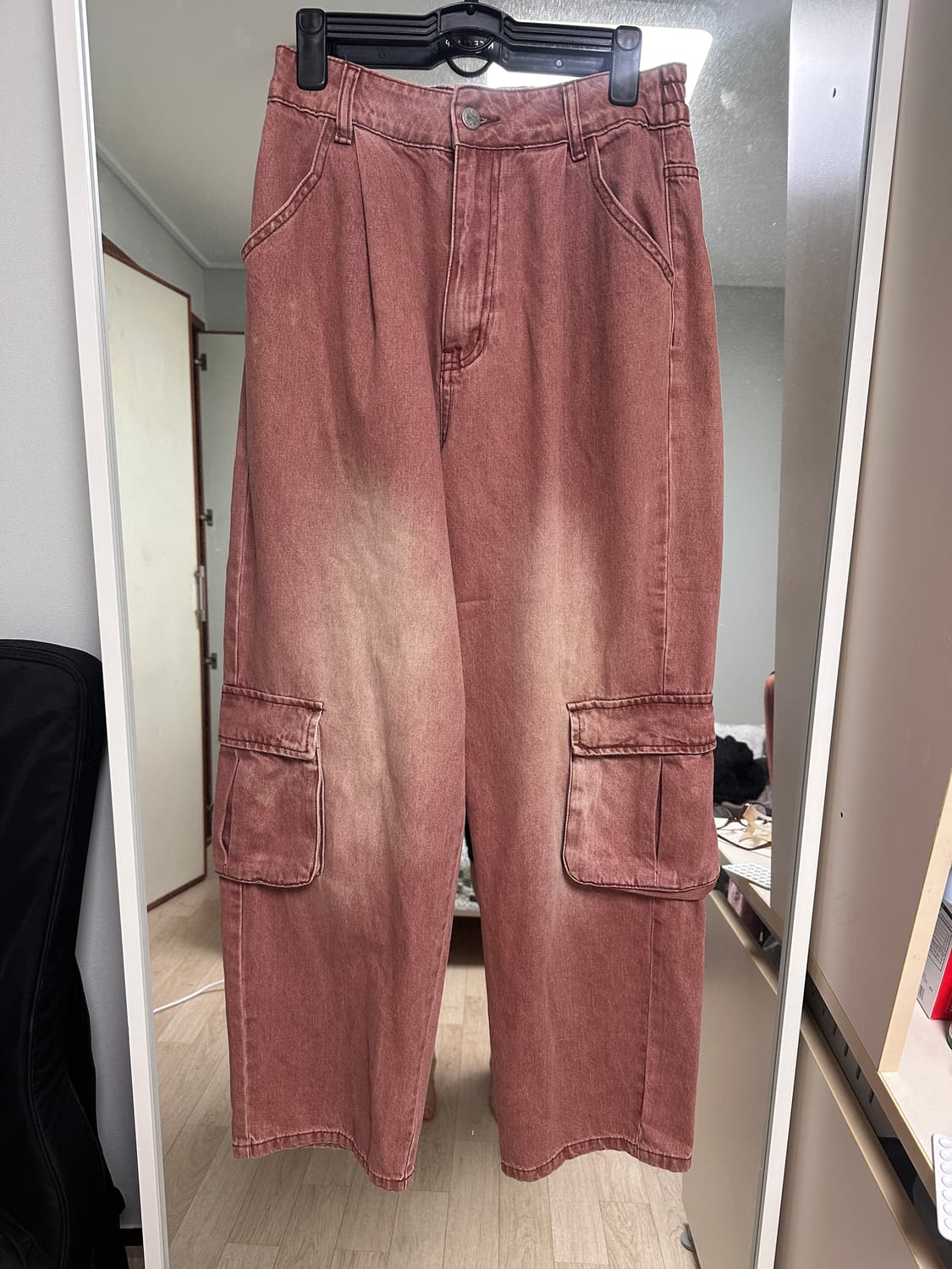 엑스톤즈 카고팬츠(핑크) 상품이미지2