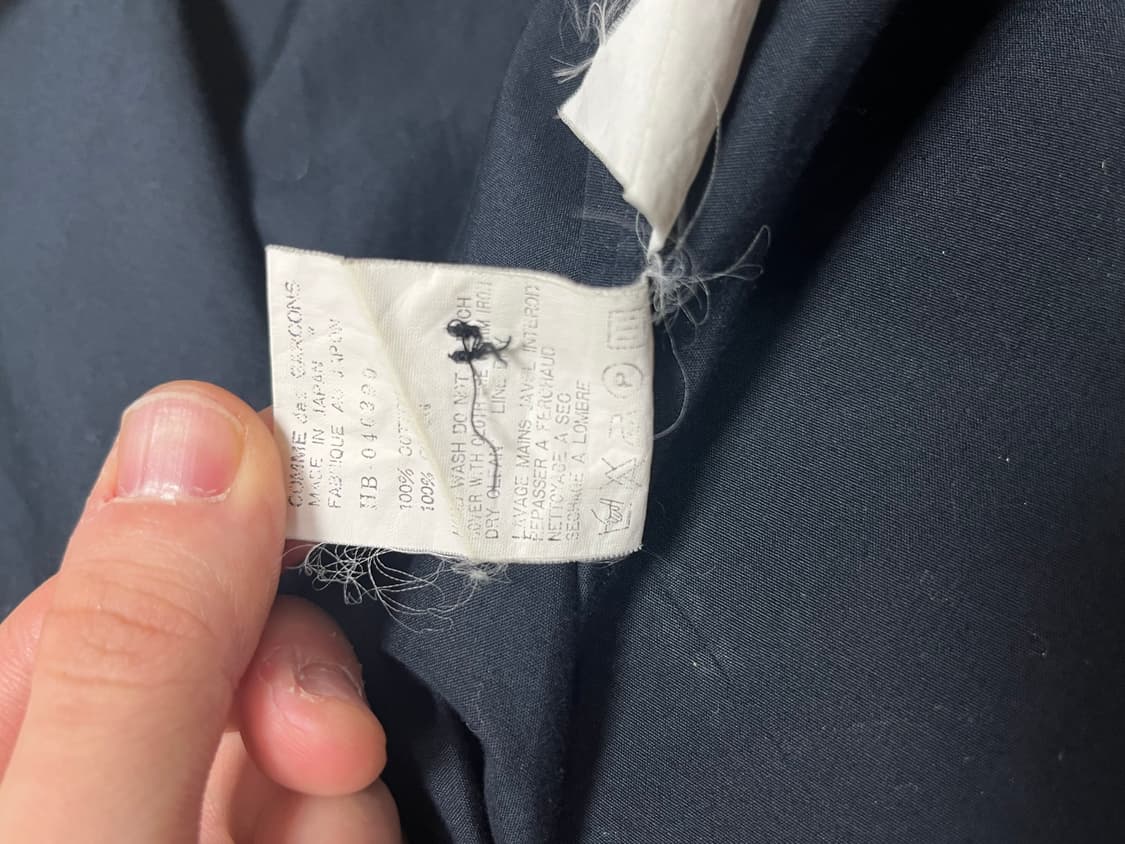 90s 꼼데가르송 옴므 셔츠 (다나카 옴므) 상품이미지7