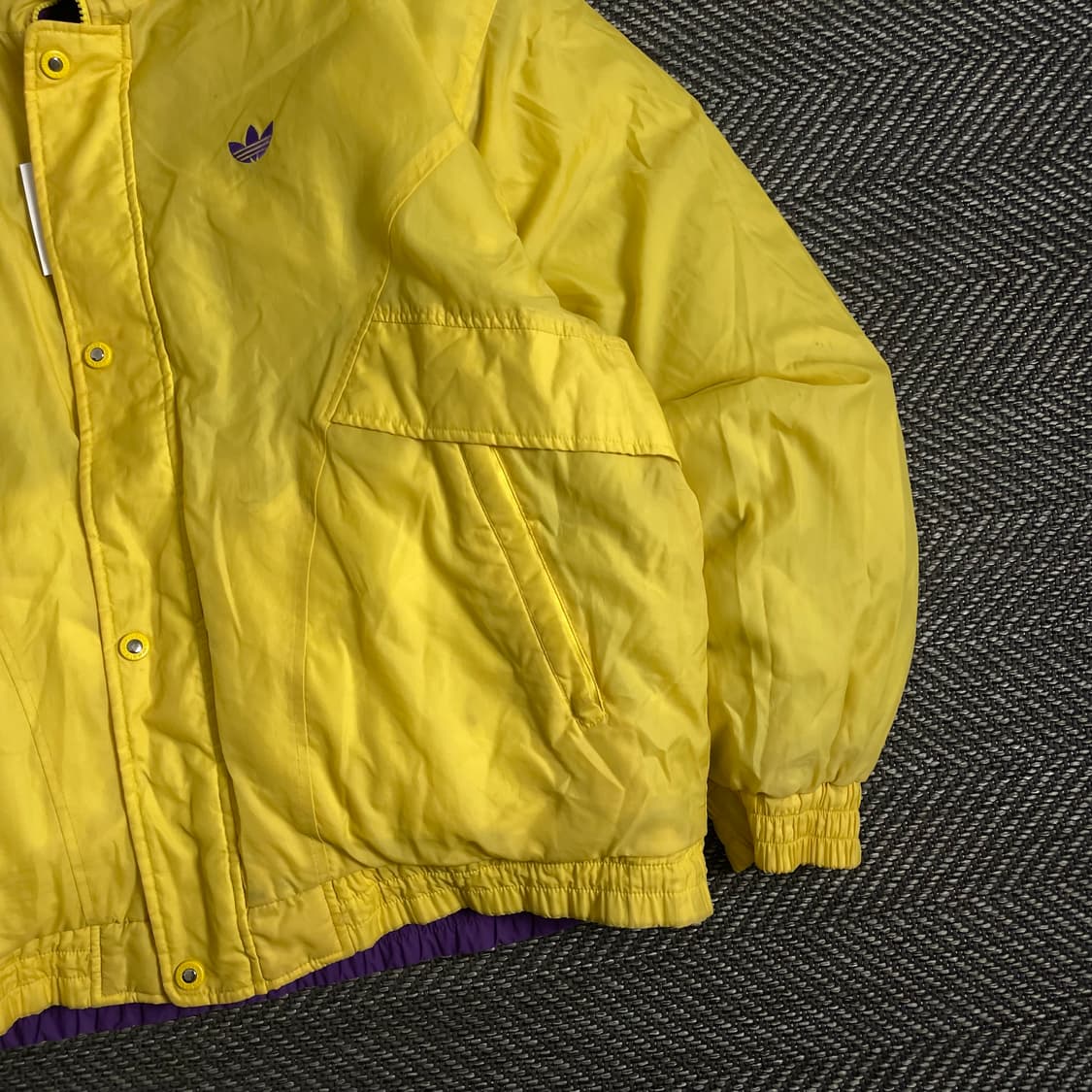 90s 아디다스 올드스쿨 양면 다운 패딩o 2976 상품이미지6