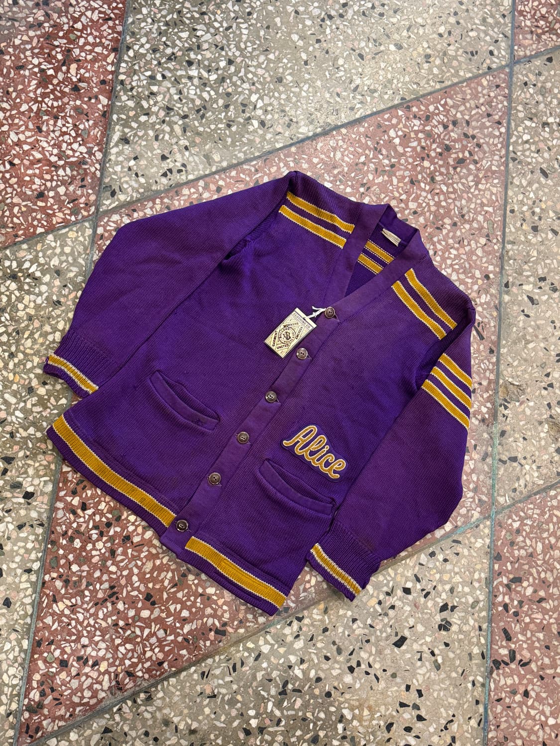 50s BOWEN 레터맨 가디건 (38) 상품이미지2