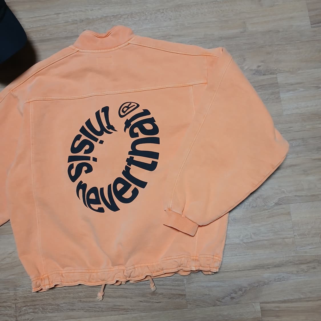 디스이즈네버댓 튼튼한 원단 오버사이즈 스웻자켓 상품이미지7