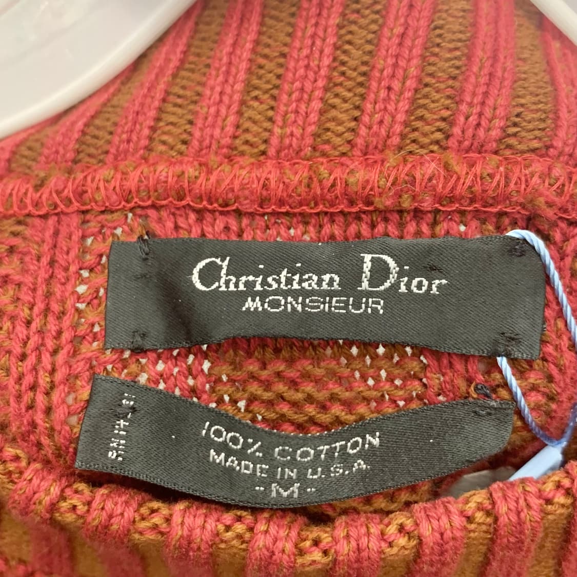 80-90's 크리스찬 디올 무슈 니트   상품이미지4