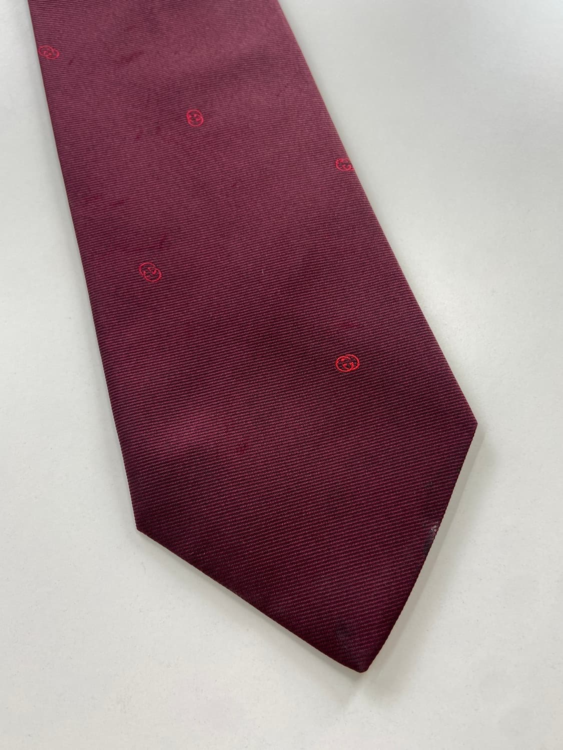 구찌(GUCCI)  명품 정품 모노그램 넥타이 8.2cm 상품이미지9