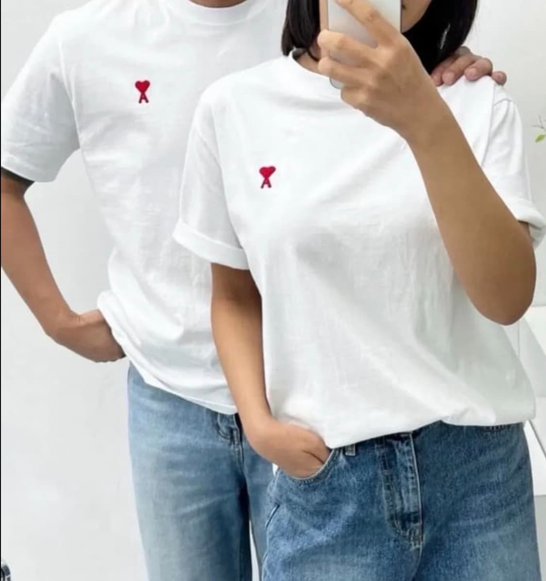 🔥[무료배송/정품]🔥아미 라운드 반팔티 남녀공용 상품이미지5