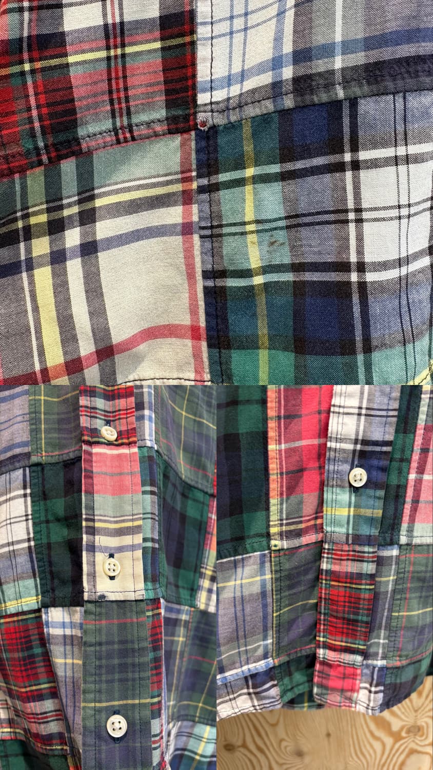 폴로 랄프로렌 마드라스패턴 셔츠 상품이미지10