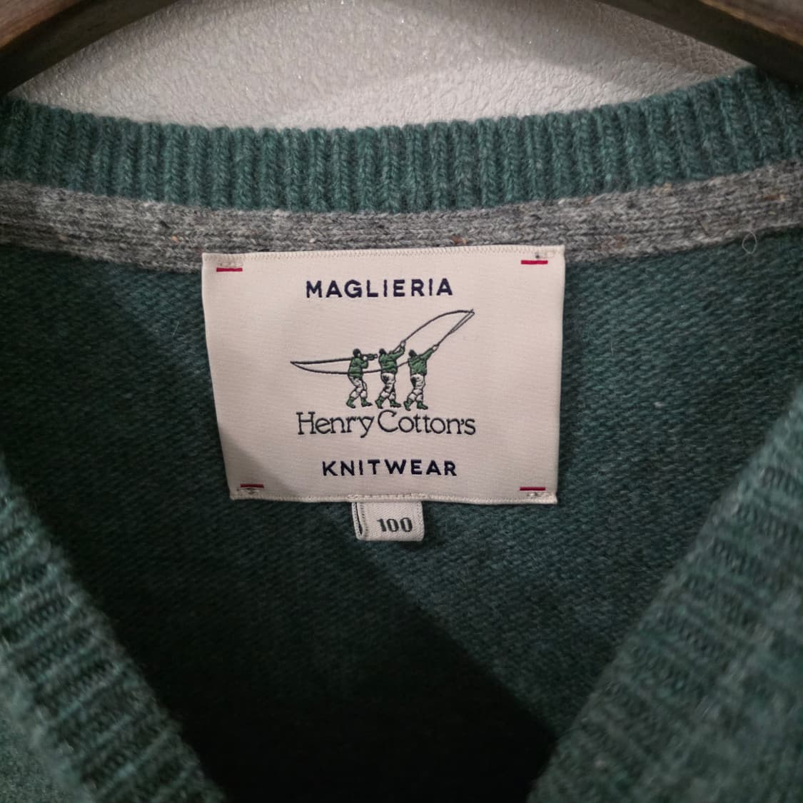 헨리코튼 라운드 니트 100 상품이미지4