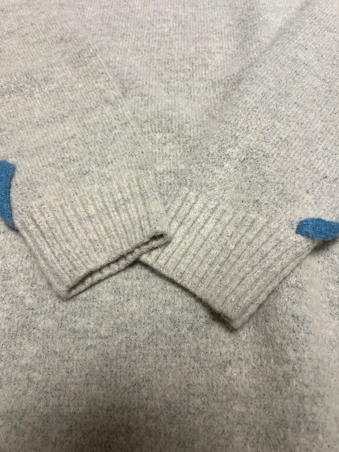 루즈핏 울 니트 스웨터 / 사이드 레이스업 디테일 / L 상품이미지7