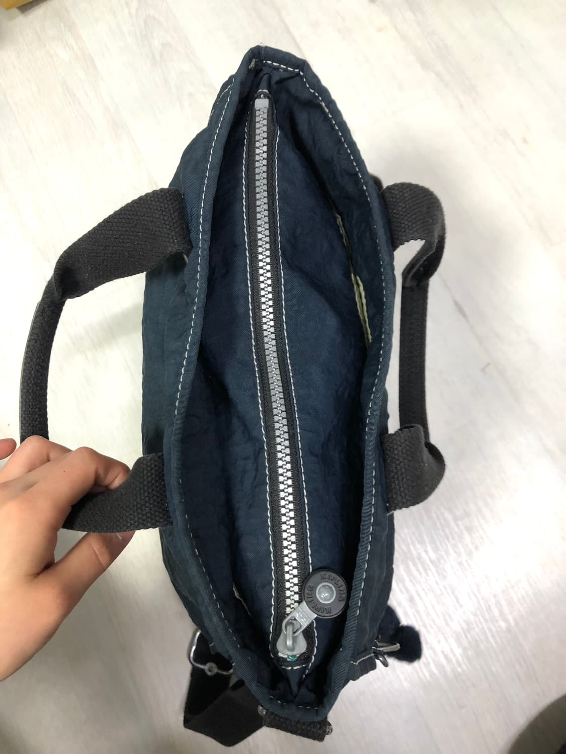 키플링 4포켓 사각 크로스백 토트백 서류가방 보조가방 _ 네이비 상품이미지5